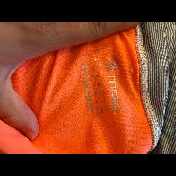 MPG Flashy Orange Shorts - Picture 3 of 3